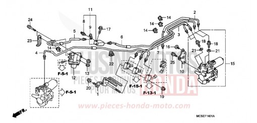 SOUPAPE DE COMMANDE DE COMPENSATION (ST1300A) ST1300AE de 2014